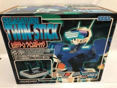 Sega Saturn Twin Stick Arcade Controller HSS-0154 SS NTSC-J SS Japan Game Used - Image 1 of 4