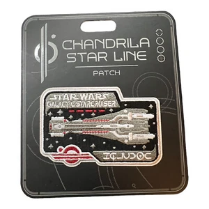Star Wars Galactic Hotel Chandrila Star Line Halcyon Emproidered Patch - Picture 1 of 3