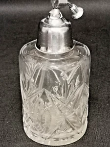 BACCARAT ? Schönes altes Parfum Spray mit Pumpe (19. Jh. also unsigniert) - Bild 1 von 10