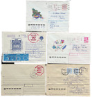 Lot de 5 timbres imprimés provisoires et bandes de tartu Estonie 1992 différents types