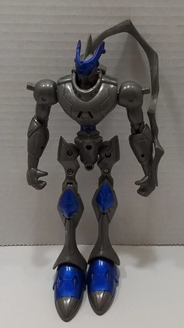2001 Bandai Digimon warp digivolving Gallantman Blue Chaos action figure (RARE) Cover