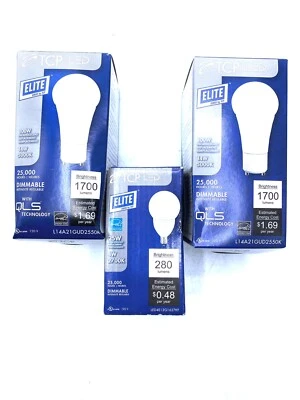 New 2 TCP 14W 5000K And 1 TCP 4W - 2700K   Dimmable Bulb LED4E12G1627KF - Image 1 of 4