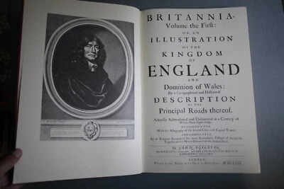 Ogilby's Road Maps of England & Wales [1675]: 1971 Facsimile : Large Folio - Image 1 of 4