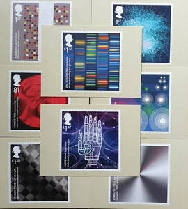 "INVENTIVE BRITAIN" Royal Mail stamp cards set, new, 2015. Free UK postage. - Picture 1 of 4