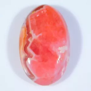 Piedra preciosa cabujón ovalado rodocrosita rosa 100 % natural de alta calidad de 24 quilates CT = 210 - Imagen 1 de 8