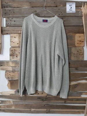 KAPPA MAGLIONE CARDIGAN SWEATER PULLOVER JERSEY MAGLIA UOMO MAN BEIGE XL A659 - Immagine 1 di 4