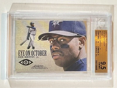 Griffey Jr 2000 Skybox Dominion Eye On October Plus BGS 9.5, Sub 10 #EO1 - Image 1 of 3
