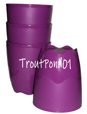 Tupperware Tumblers Small 8 oz / 275mL Open House Floresta Cups Shades Purple