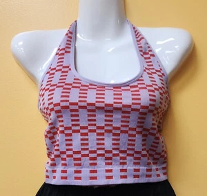 Cotton On: Seamless Stacey/Halfter Neck Top - Grace Geo Rah Rah Red - Bild 1 von 4