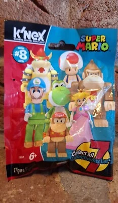 K’NEX Nintendo Super Mario Series 8 Blind Bag New KNEX Mini Figure Mystery 2016 - Image 1 of 4