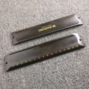 New Handmade Sandalwood Cover Plate for Sirius Suzuki S-56 DIY Harmonica - Picture 1 of 9