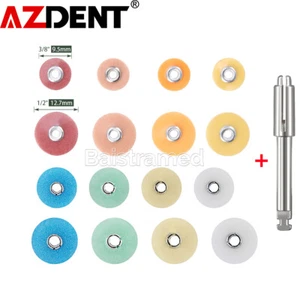 Dental Composite Finishing Polishing Discs assorted /Coarse Fine Medium +Mandrel - Picture 1 of 51