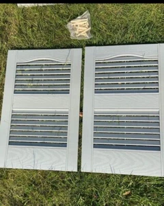 Louvers Panels Shutters Paintable’brand New In Box - Picture 1 of 3