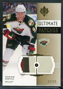 2007-08 Ultimate Collection Patches #UPMK Mikko Koivu 11/25 - Picture 1 of 2