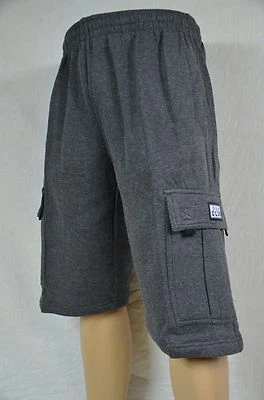 Nuevo con etiquetas Pantalones Cortos de Carga Pro Club Peso Pesado Polar Para Hombres Pantalones deportivos Bolsillo S-7XL Foto 1 de 4