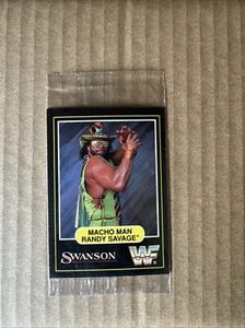 1991 swanson wwf Cello Pack MEGA POWERS Macho Man Randy Savage / Back Hulk Hogan - Picture 1 of 6