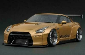 1/18 IG encendido #IG1004 Nissan PANDEM R35 GT-R dorado - Imagen 1 de 1