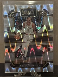 Victor Wembanyama 2022-24 Panini Select Silver Seismic RC. - Picture 1 of 2