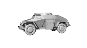Sd.Kfz-221. WWII ALEMANIA. Compatible con: Bolt Action, Chain of Command,etc - Imagen 1 de 6
