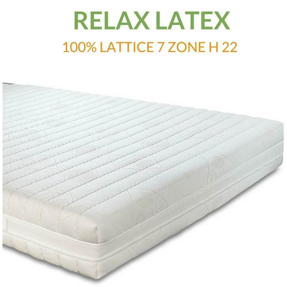 Evergreenweb Materasso in Lattice 100% a 7 Zone con tessuto Termico | RelaxLatex - Immagine 1 di 1