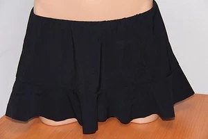 NWT Profile Swimsuit Bikini Skirted Bottom Skirt size 10 Black - Picture 1 of 1