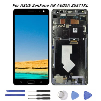 For ASUS ZenFone AR A002A ZS571KL Replacement LCD Display Touch Screen + Frame - Image 1 of 4