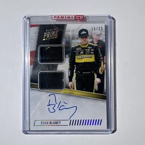 Panini Prime 2019 Dual Auto Ryan Blaney 16/25 - Bild 1 von 3
