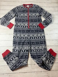 14th & Union Toddler Kids Blue Cozy Fleece Full Zip Long Sleeve One Piece Sz. 14 - Picture 1 of 4