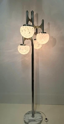 Lampapda Piantana 4 luci Anni '60 - Immagine 1 di 4