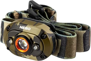 MYCRO Green Camo USB Rechargeable, Adjustable LED Headlamp & Cap Light, IPX4 Wat - Picture 1 of 12