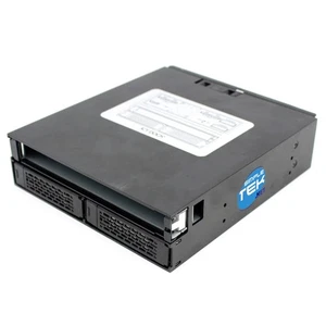 ICY DOCK Tough Armor Cage Backplane Rack Hot-Swap 5,25 " 2X 2,5 " SAS/SATA + Odd - Picture 1 of 6