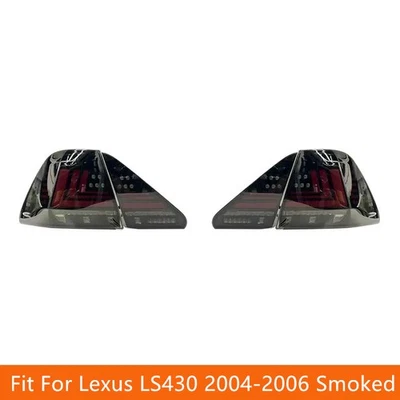 1 par de luces traseras LED completas ahumadas reemplazo de lámpara trasera para Lexus LS430 2004-2006 Foto 1 de 4