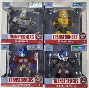 Transformers - Jada Die Cast Complete Set of 4 New RARE MEGATRON METALFIGS - Picture 1 of 6