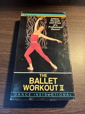 The Ballet Workout II (1993) VHS - Dance Instructional - Melissa Lowe - KULTUR - Image 1 of 3