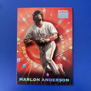 1999 Skybox Premium Diamond Debuts # DD5 Marlon Anderson Phillies - Picture 1 of 2