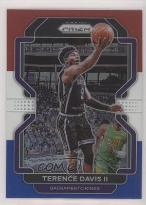 2021-22 Panini Prizm Red White & Blue Prizm Terence Davis II #139 - Image 1 of 2