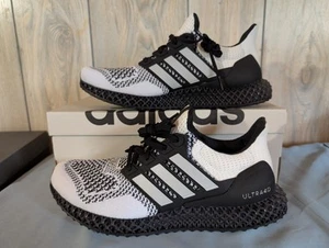 ADIDAS Ultra 4D Black White Oreo Orca Running Shoes US Men's 10, US Women's 11 - Picture 1 of 6