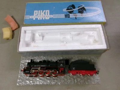 PIKO Modellbahn Locomotive w/Coal Tender Lok BR 55 5/6302 Germany Boxed HO Gauge - Image 1 of 4