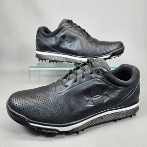 Under Armour Armor Tempo Tour Charged Black Golf Shoes 1270205-011 Men’s Size 9 - Picture 1 of 13