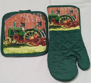 JOHN DEERE Poholder e Hotpad NUOVO stampa trattore - Foto 1 di 2