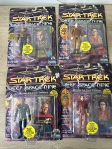 JUEGO DE CUATRO FIGURAS DE ACCIÓN STAR TREK ESPACIO PROFUNDO - Imagen 1 de 9