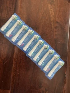 Oral-B CrossAction X Toothbrush Heads - 10 count - NO BOX - NEW - Picture 1 of 4