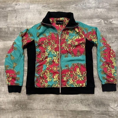 Ac tiv ology 90s Vintage Baroque Full zip Windbreaker Jacket Women’s Sz. S - Image 1 of 4