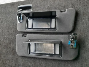 HOLDEN COMMODORE SUN VISOR VE, PAIR, BLACK, 08/06-05/13 06 07 08 09 10 11 12 13 - Picture 1 of 4