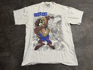 Camiseta grande vintage 1996 Ta Looney Tunes Kansas KU baloncesto gráfico - Imagen 1 de 10