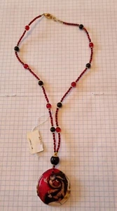 Italian necklace, Murano glass - Picture 1 of 9