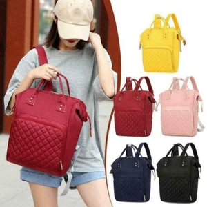 Bolso de pañal de maternidad Mummy gran capacidad bebé mochila de viaje - Imagen 1 de 17