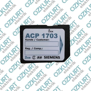 SIEMENS 6MF1213-1GA05-0AA0 FLASH CARD 2GB Siemens ACP 1703 Memory Card - Imagen 1 de 2