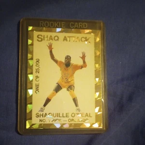 Shaquille O’Neal Rookie Shaq Attack Promo Card 2 of 6 fresh from a pack break.  - Picture 1 of 2