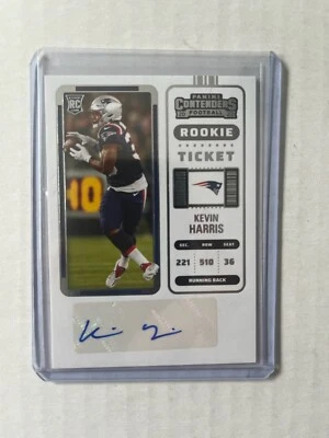 2022 Panini Contenders Rookie Ticket Autograph Auto #238 Kevin Harris RC - Image 1 of 2